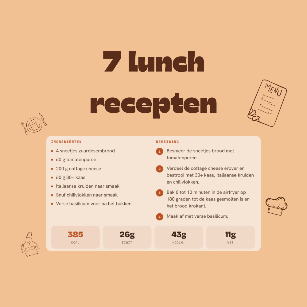7 LUNCH RECEPTEN